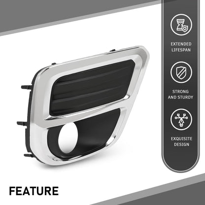 G-PLUS Front Bumper Fog Light Trim Cover Bezel Right Compatible with Subaru Forester 2019-2021 57731SJ060