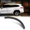 G-PLUS Fender Trim Molding Moulding Rear Driver Left Side Compatible with Toyota Highlander 2020-2023 750880E030