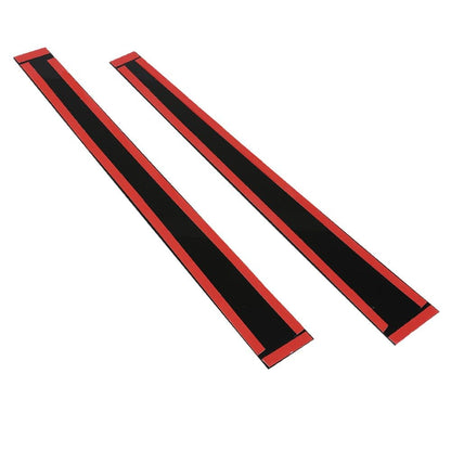 G-PLUS Window Pillar Posts Molding Trim Compatible with 1997-2003 Ford F150 SUPERCREW/Crew/Harley Pillar Posts Set Door Trim Mirror Cover 4 PCS