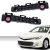 G-PLUS Front Left & Right Side 1pair Bumper Brackets Compatible with Toyota Avalon 2013-2018 5214507030 5214607030 TO1033114 TO1032114