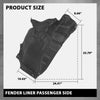 G-PLUS Fender Liner Rear Passenger Side Compatible with Audi Q7 2017-2023 4M0821192H, AU1249147