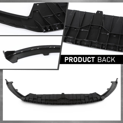 G-PLUS Front Lower Valance Spoiler Black 1pc Compatible with Volkswagen CC 2013-2017 3C88059039B9, VW1093125