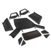 G-PLUS Soft Top with Tinted Windows Compatible with Jeep Wrangler JK Unlimited 2-Door 2007-2009 Black