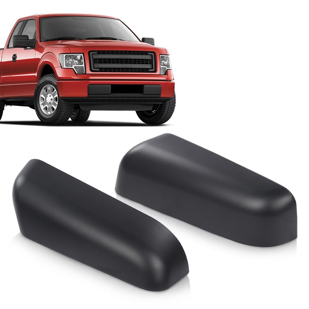 G-PLUS Mirror Cover Compatible with Ford F150 2009-2014 9L3Z17D743BAPTM 9L3Z17D742BAPTM Primed Left & Right 2pcs