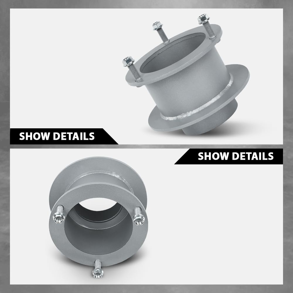 G-PLUS Front 3.5" Lift Leveling Kit Compatible with Dodge Ram 1500 4WD 1994-2001,Fit Dodge Ram 2500 3500 4WD 1994-2013 22770480 GM1600111