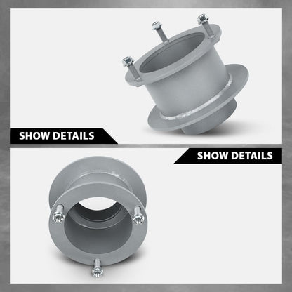 G-PLUS Front 3.5" Lift Leveling Kit Compatible with Dodge Ram 1500 4WD 1994-2001,Fit Dodge Ram 2500 3500 4WD 1994-2013 22770480 GM1600111