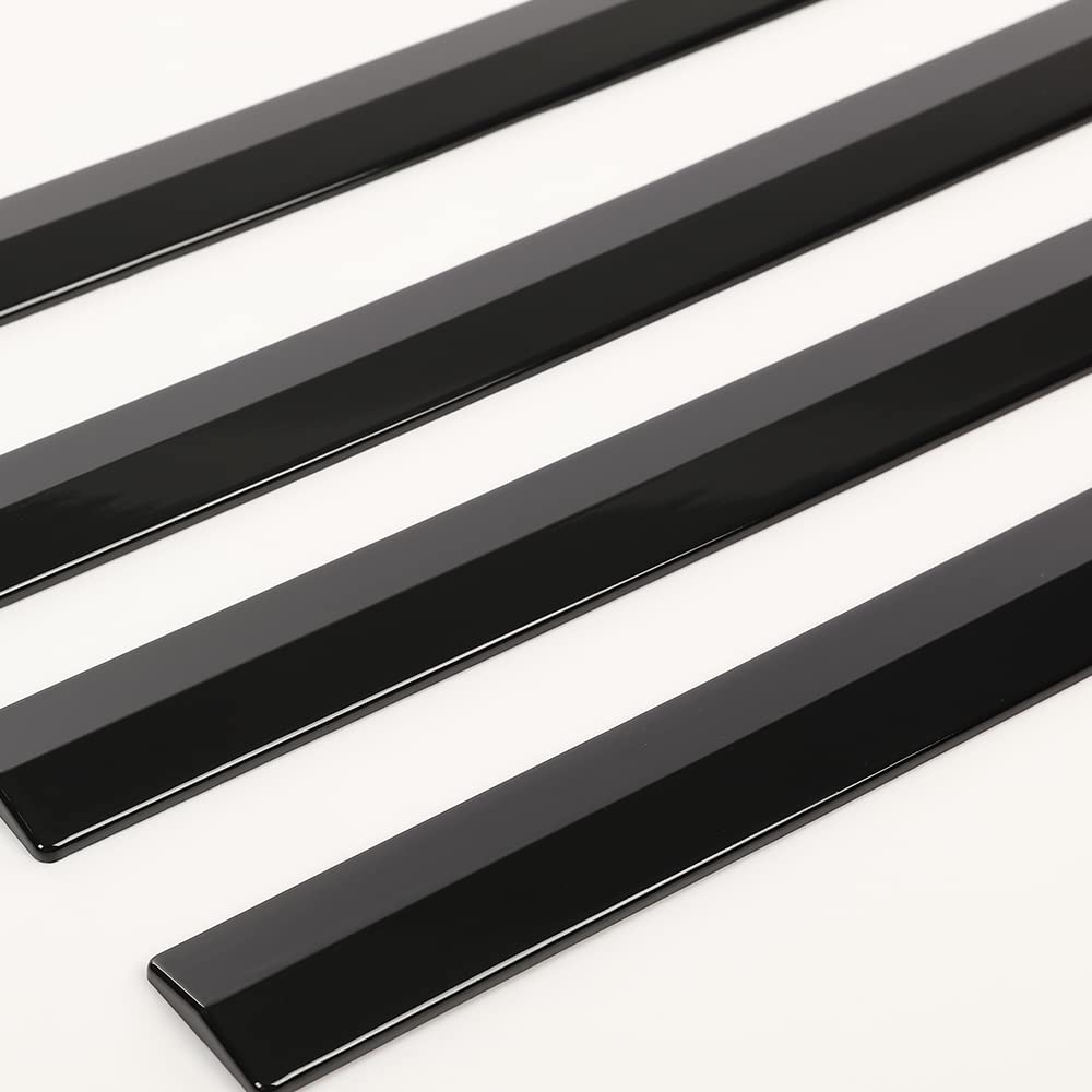 G-PLUS Outside Side Door Body Molding Trim Compatible with 2019-2021 Chevy Silverado 1500 Crew Cab ONLY Replacement Chrome Side Body Trim Molding