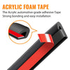G-PLUS Universal 60ft Fender Flare Edge Trim with 3M Automotive Grade Tape, Fender Flares Rubber Seal Strip Fit Car & Truck Wiper Waterproof Strip Seal Tape