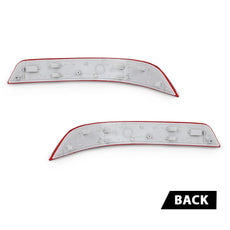 G-PLUS Bumper Reflector Light 2PCS Rear for Benz GL-Class X164 GL350 GL450 GL550 2010-2012 Side View