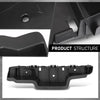 G-PLUS Bumper Bracket Front Driver Side Compatible with Cadillac SRX (submodel: Base, Luxury, Performance, Premium) 2010-2016 22806471, GM1042113 Black