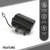 G-PLUS Rear Bumper Tow Hook Cover Fit Benz C 300 4Matic, Base 2.0L 2015-2020,Fit Benz C 350e Base 2.0L 2016-2018,Fit Benz C 400 4Matic 3.0L 2015 2058850256
