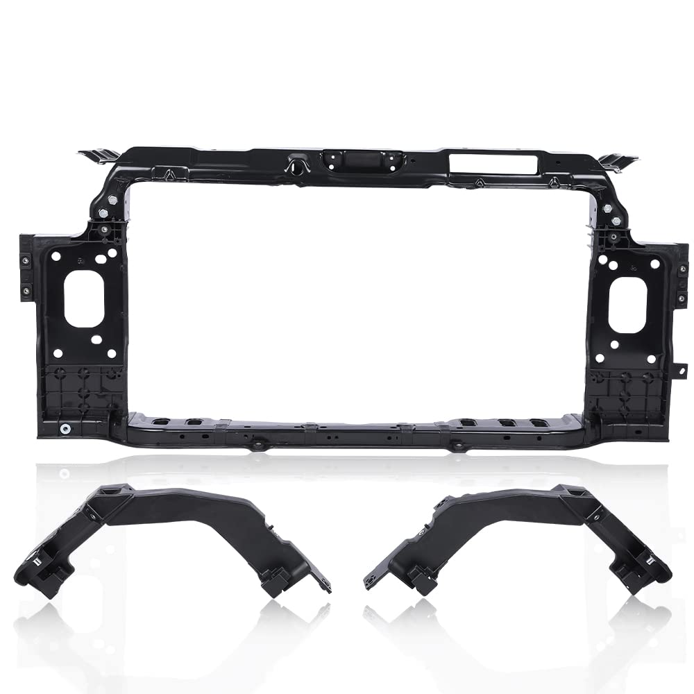 G-PLUS Radiator Support Compatible with 2011 2012 2013 2014 Elantra Sedan Textured Assembly HY1225169, 641013X002, 641013X000
