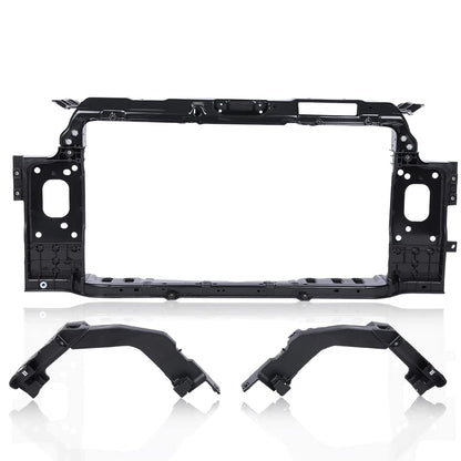 G-PLUS Radiator Support Compatible with 2011 2012 2013 2014 Elantra Sedan Textured Assembly HY1225169, 641013X002, 641013X000