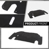 G-PLUS Engine Hood Insulation Pad Black with Clip, Compatible with 1993-1997 Ford Ranger