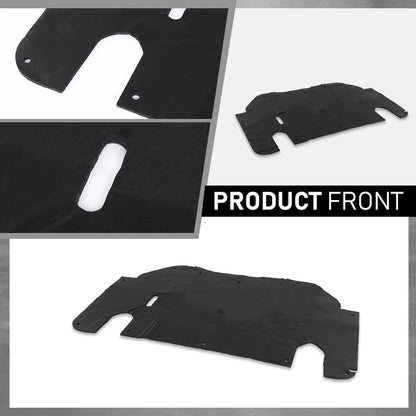 G-PLUS Engine Hood Insulation Pad Black with Clip, Compatible with 1993-1997 Ford Ranger