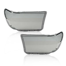 G-PLUS Headlight Cover Left Right Compatible with Toyota Tundra 2007-2013 Sequoia 2008-2017 Smoke