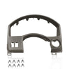 G-PLUS Dash Panel Gauge Cover Bezel Trim Gray Compatible with Nissan Titan/Armada 2004-2006 68240-7S000, 682407S000