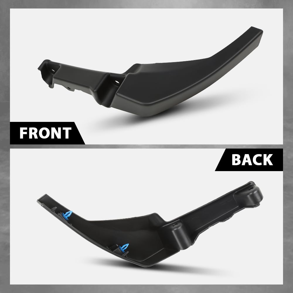 G-PLUS Front Bumper Fender Flares Trim Left Right 2Pcs Compatible with Range Rover Evoque 2012-2015