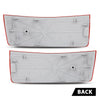 G-PLUS Pair Rear Bumper Reflector Light, Compatible with Benz GLK250 GLK350 Base 4Matic Sport Utility 4-Door 2010-2012, Left & Right Side 2PCS, 2048200174, 2048200274