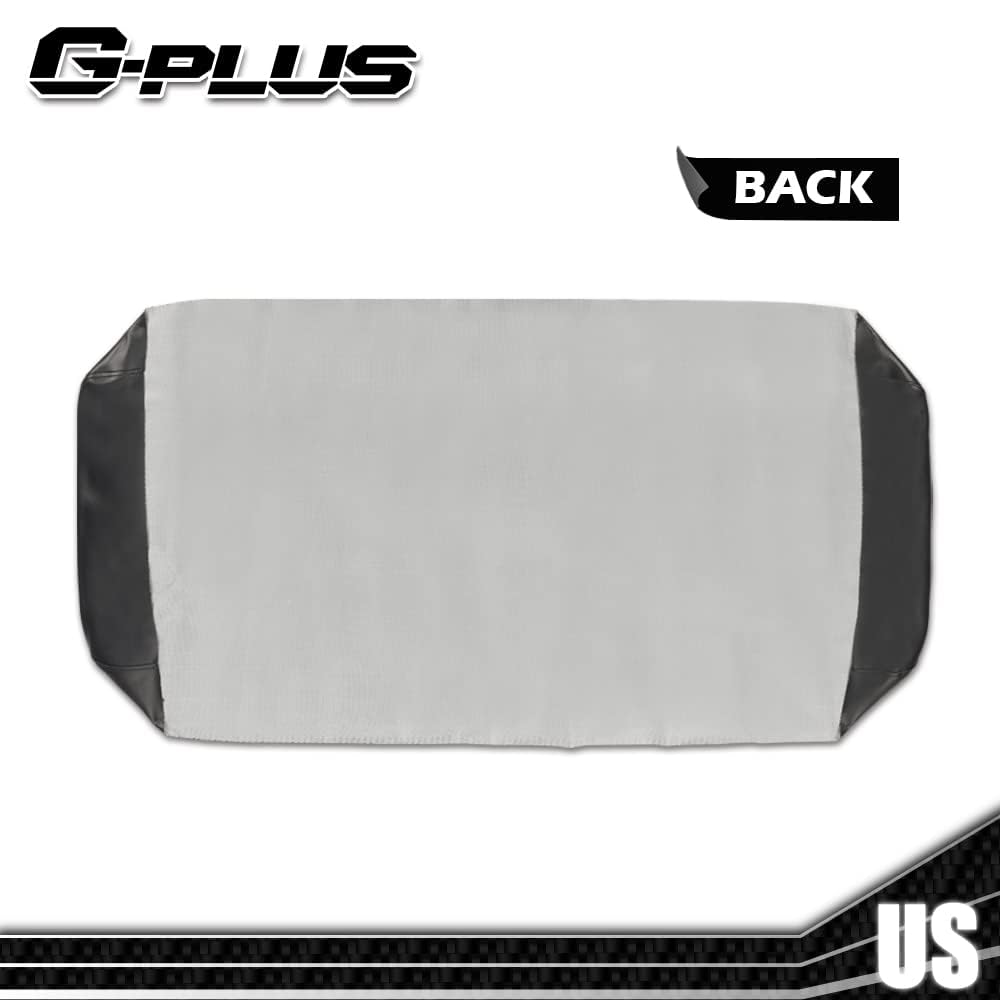 G-PLUS Black Soft Seat Cover Protector Compatible with 2010-2014 Polaris Ranger 400 500 570 800 RZR UTV 4x4 Midsize Lower SeatCover Replacement