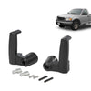 G-PLUS Vent Window Handles and Locks - Compatible with Ford F150/Bronco 1980-1996, E100 Econoline Club Wagon 1980-1983, E150 E250 E350 1980-1991 - LH & RH Black Window Crank