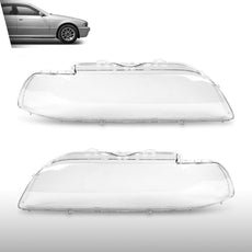 G-PLUS Headlight Lens Cover for BMW 5 Series E39 2000-2003 Pair Clear Product Specifications