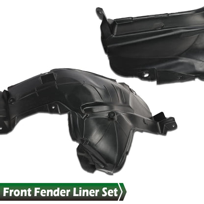 G-PLUS Fender Liner Splash Shield Compatible with Nissan Altima Sedan 2013 638403TA0A 638413TA0A NI1248131 NI1249131