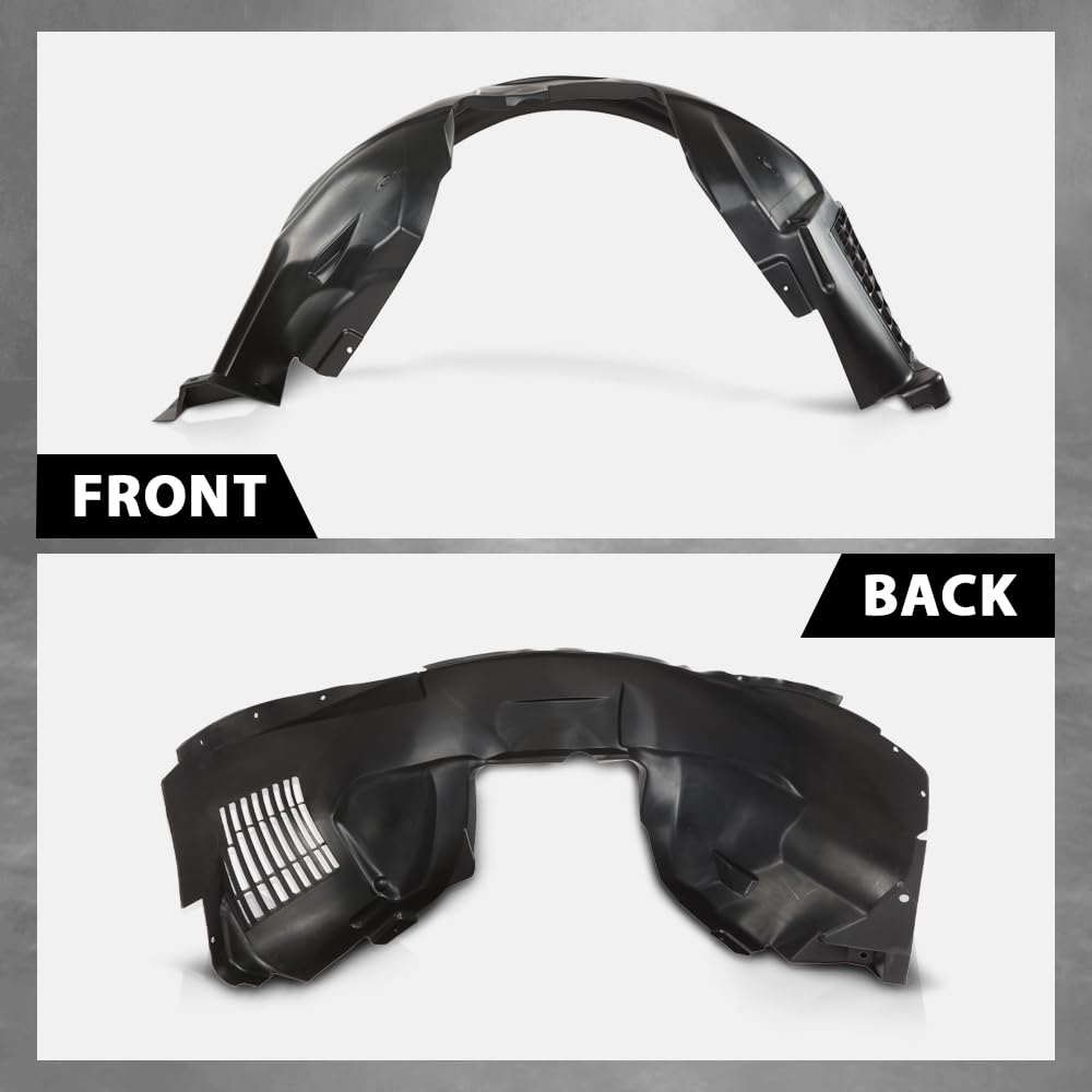 G-PLUS Fender Liner Splash Shield Front Left Compatible with Jaguar XF XFR XFR 2012-2015 C2Z22404, C2Z14258