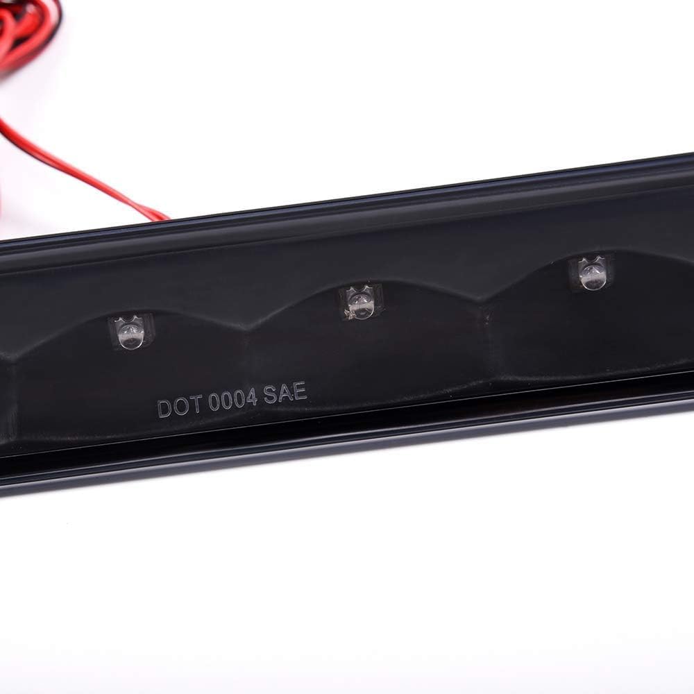 G-PLUS LED 3rd Brake Light Compatible with Truck Cap Topper Leer Are Century High Mount Stop Parking Lamp(Clear Lens Black Housing) AT-LED-36R, AT-LED-36R-01