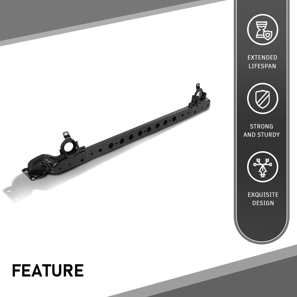 G-PLUS Radiator Support Lower Tie Bar Compatible with Cadillac XT4 2019-2022 23362297, GM1225398, GM1225398C Black