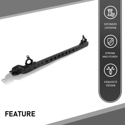 G-PLUS Radiator Support Lower Tie Bar Compatible with Cadillac XT4 2019-2022 23362297, GM1225398, GM1225398C Black