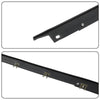 G-PLUS Window Felt Sweeps Weatherstrip Pair w/Rivets Belt Outer Compatible with Chevy Corvette C4 (Coupe and Convertible) 1984-1996
