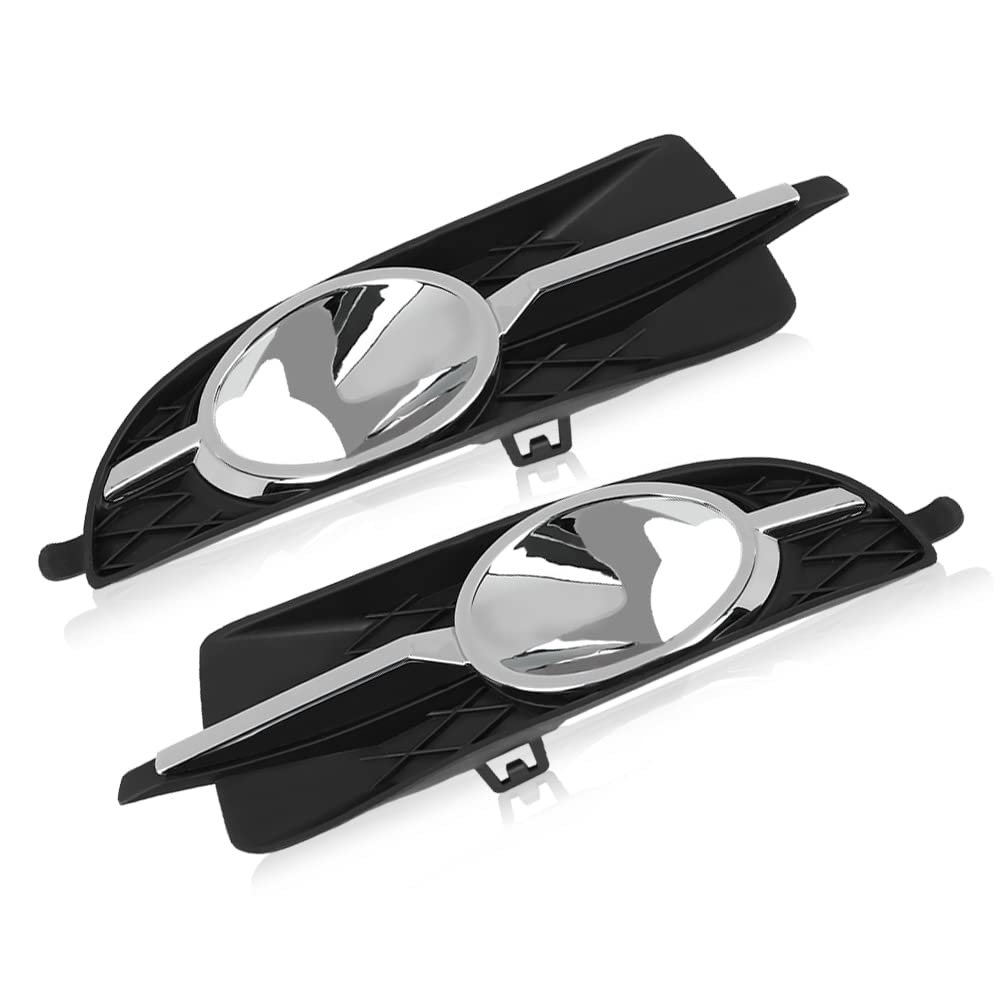 G-PLUS Fog Light Lamp Trim Bezel Cover Compatible with Buick Lacrosse 2010 2011 2012 2013 /Fit Buick Allure 2010 Fog Light Cover Trim 20859108 GM1039120 20859107 GM1038131