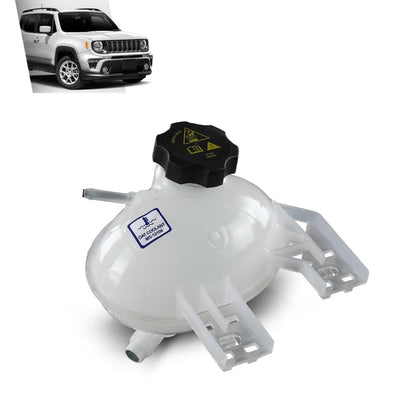 G-PLUS Coolant Overflow-Reservoir Compatible with Fiat 500X 2016-2018,Fit Jeep Compass Renegade 2015-2022 68289857AA