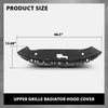 G-PLUS Upper Grille Radiatir Hood Cover Sight Shield Compatible with Kia Optima 2019-2020 86360D5500