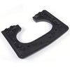 G-PLUS Center Console Cup Holder Pad Replacement Compatible with Ford F150 2004 2005 2006 2007 2008 2009 2010 2011 2012 2013 2014 (Dark Grey)