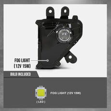 G-PLUS LED Fog Lights Pair for Lexus GX460 2014-2023 Side View