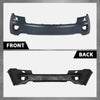G-PLUS Front Upper Bumper Cover Compatible with Jeep Grand Cherokee 2011 2012 2013 w/o Headlight Washers & Park Assist, 68078269AB, CH1000980, Black