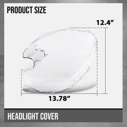 G-PLUS Headlight Lens Cover Compatible with Mini Cooper Countryman R60 2012-2016 Left & Right Pair Front Headlamp Lens Cover Clear
