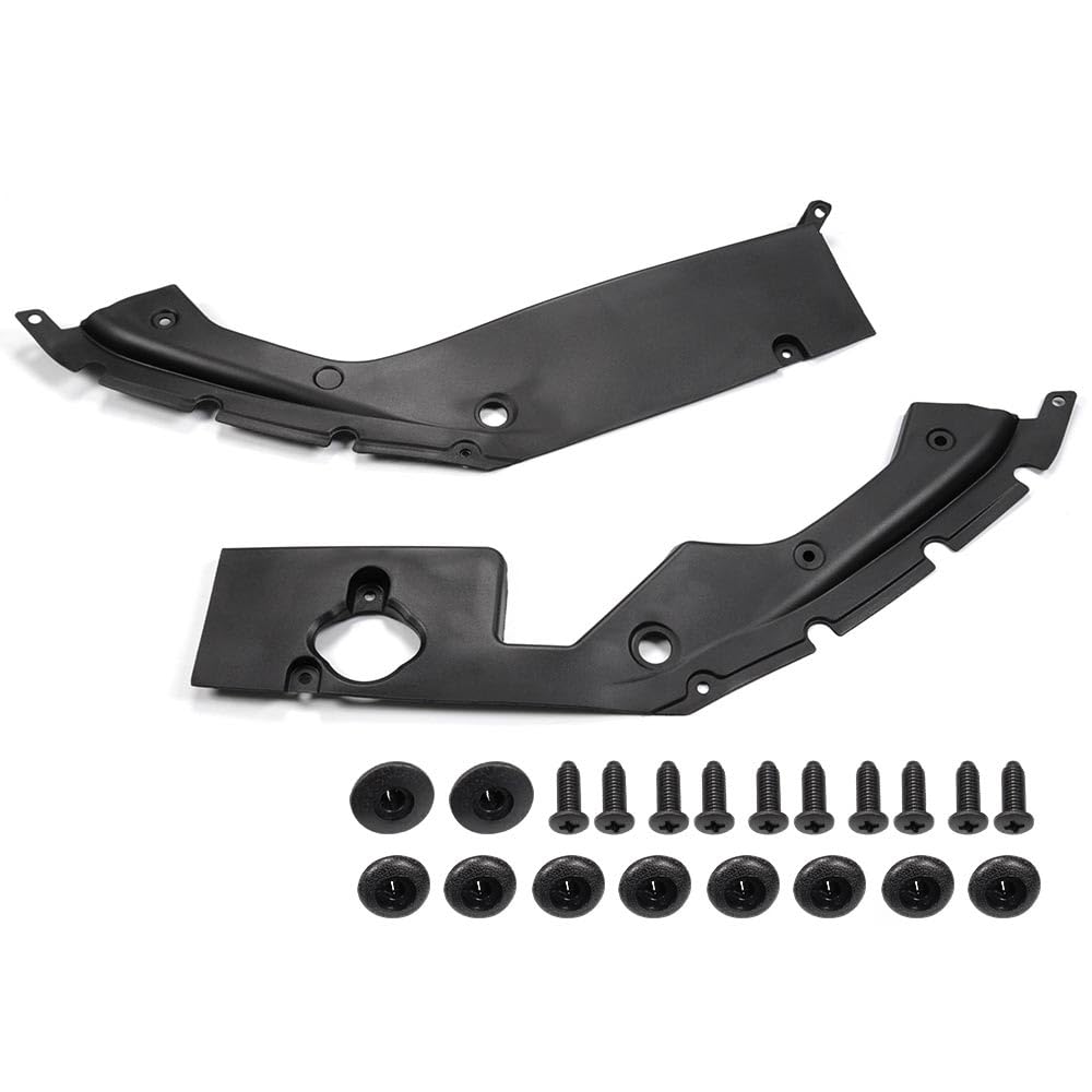 G-PLUS Engine Bay Side Panel Covers Left and Right Side Compatible with Honda Civic 2016 2017 2018 Long Version X Gen 10 Generation 2 PCS