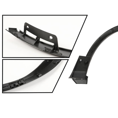 G-PLUS Front Left Driver Side Fender Flares, Compatible With Ford Explorer 2011-2015 Wheel Fender Arch Molding Trim Replace for #BB5Z16039AA, FO1290126