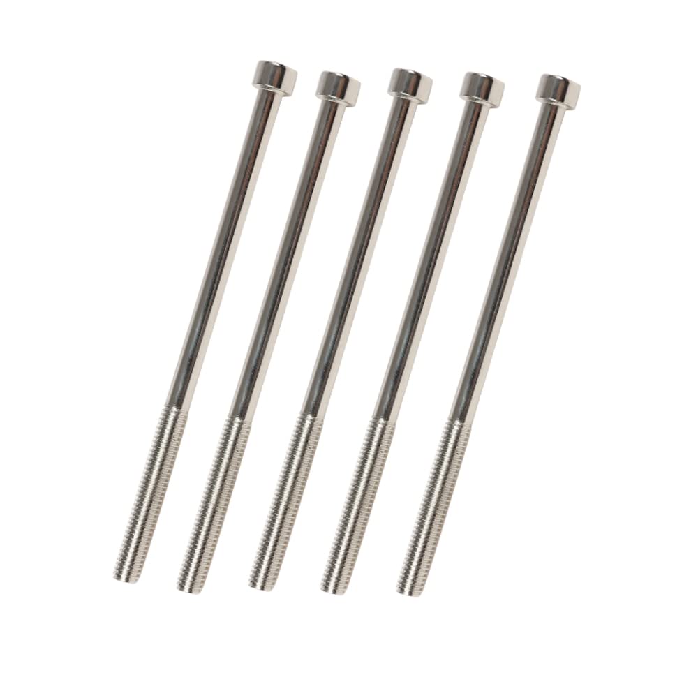 G-PLUS Intake Manifold Bolts Stainless Steel Kit Compatible with GEN III IV LSX (LS1 LS2 LS3 LS6 LS7) Chevy V8 Engines Intake Manifold Bolts 10pcs Engine LS Series