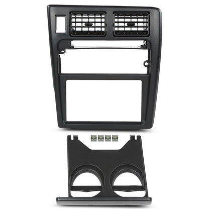 G-PLUS Radio Bezel Dash Bezel Trim Fit Toyota Tacoma 1995-1997 Dashboard Panel Black