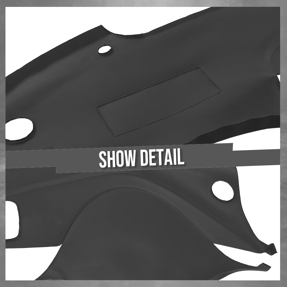 G-PLUS TPE Molded Dashboard Dash Cover Compatible with Honda Acura TL 2004 2005 2006 2007 2008 Dash Board Cover (Light Gray)