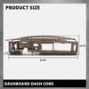 G-PLUS Dash Dashboard Core Compatible with Chevy & GMC Truck 1988-1994 Fit Chevy Blazer GMC Yukon Suburban 1992 1993 1994 Brown ABS