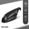 G-PLUS Passenger Exterior Mirror Lower Cover Compatible with Subaru Crosstrek 2018-2023,Fit Subaru Forester 2019-2024 91054FL200