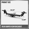 G-PLUS Rear Bumper Reinforcement Compatible with Ford F150 2009-2014 Fit Models with Towing and Base Payload Package 9L3Z17D826B, FO1106362 Black