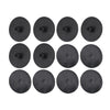 G-PLUS 2" Leaf Spring End Tip Pad Anti Squeak Insert Cushion Plastic Silencer 12pcs 2 Inch Block Round Compatible with Most Pickup Trucks