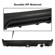 G-PLUS Bumper Spoiler LED Brake Light for Honda Civic 2006-2011 Rear Black Product Image