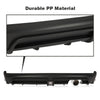 G-PLUS Rear Upper Bumper Cover Compatible with Toyota RAV4 2016 2017 2018 w/o License Plate Provision & Parking Aid Sensor Hole & Tow Hook Hole, 521590R914, TO1114102, Primed Black